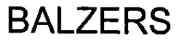 BALZERS trademark