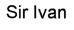 SIR IVAN trademark