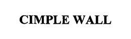 CIMPLE WALL trademark