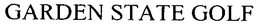 GARDEN STATE GOLF trademark