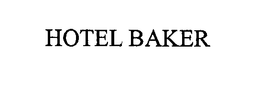 HOTEL BAKER trademark