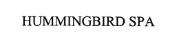 HUMMINGBIRD SPA trademark