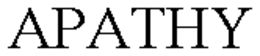 APATHY trademark