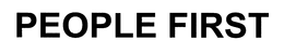 PEOPLE FIRST trademark