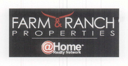 FARM & RANCH PROPERTIES @HOME REALTY NETWORK trademark