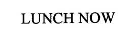 LUNCH NOW trademark