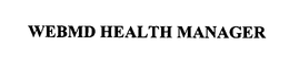 WEBMD HEALTH MANAGER trademark
