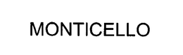 MONTICELLO trademark