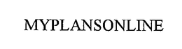 MYPLANSONLINE trademark