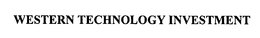 WESTERN TECHNOLOGY INVESTMENT trademark