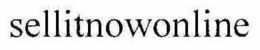 SELLITNOWONLINE trademark