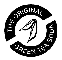THE ORIGINAL GREEN TEA SODA trademark