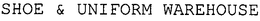 SHOE & UNIFORM WAREHOUSE trademark