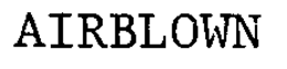 AIRBLOWN trademark