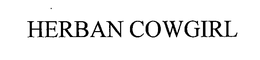 HERBAN COWGIRL trademark