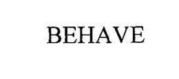 BEHAVE trademark