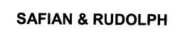 SAFIAN & RUDOLPH trademark