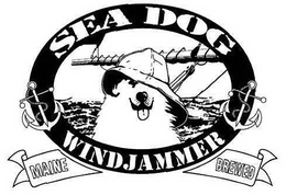 SEA DOG WINDJAMMER MAINE BREWED trademark