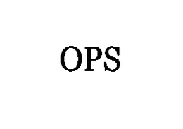 OPS trademark