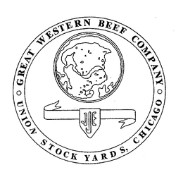 GREAT WESTERN BEEF COMPANY UNION STOCK YARDS, CHICAGO trademark
