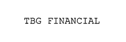 TBG FINANCIAL trademark