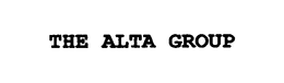 THE ALTA GROUP trademark