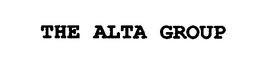 THE ALTA GROUP trademark