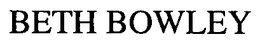 BETH BOWLEY trademark