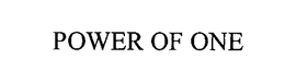 POWER OF ONE trademark