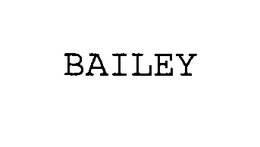 BAILEY trademark