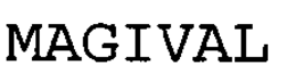 MAGIVAL trademark