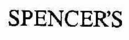 SPENCER'S trademark