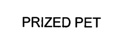 PRIZED PET trademark