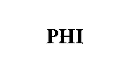 PHI trademark