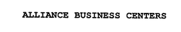 ALLIANCE BUSINESS CENTERS trademark