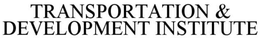 TRANSPORTATION & DEVELOPMENT INSTITUTE trademark