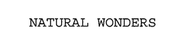 NATURAL WONDERS trademark