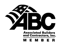 ABC ASSOCIATED BUILDERS AND CONTRACTORS, INC. MEMBER trademark