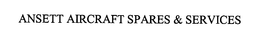 ANSETT AIRCRAFT SPARES & SERVICES trademark