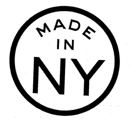 MADE IN NY trademark