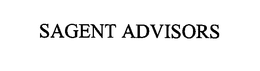 SAGENT ADVISORS trademark