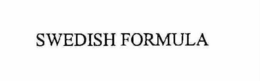 SWEDISH FORMULA trademark