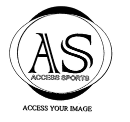 AS ACCESS SPORTS ACCESS YOUR IMAGE trademark
