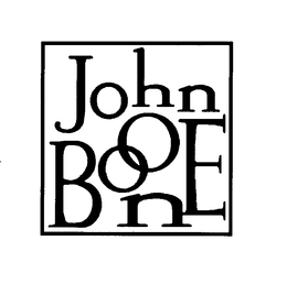 JOHN BOONE trademark