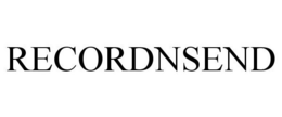 RECORDNSEND trademark