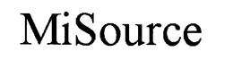 MISOURCE trademark