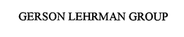 GERSON LEHRMAN GROUP trademark