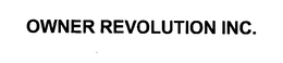 OWNER REVOLUTION INC. trademark
