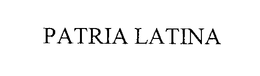 PATRIA LATINA trademark