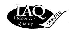 IAQ INDOOR AIR QUALITY APPROVED trademark